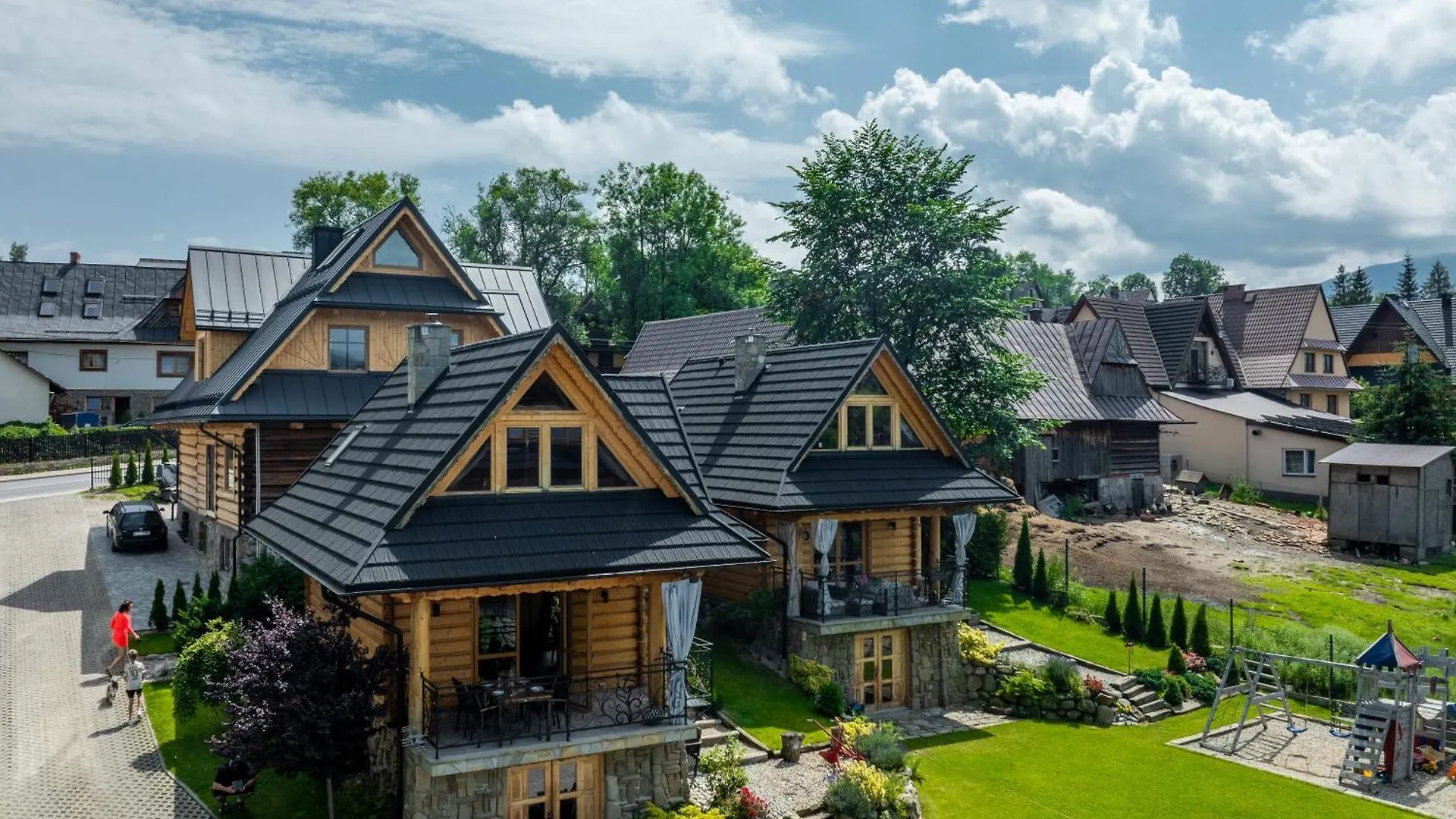 Alpesi faház Zacisze Galicove Villa Zakopane Lengyelország
