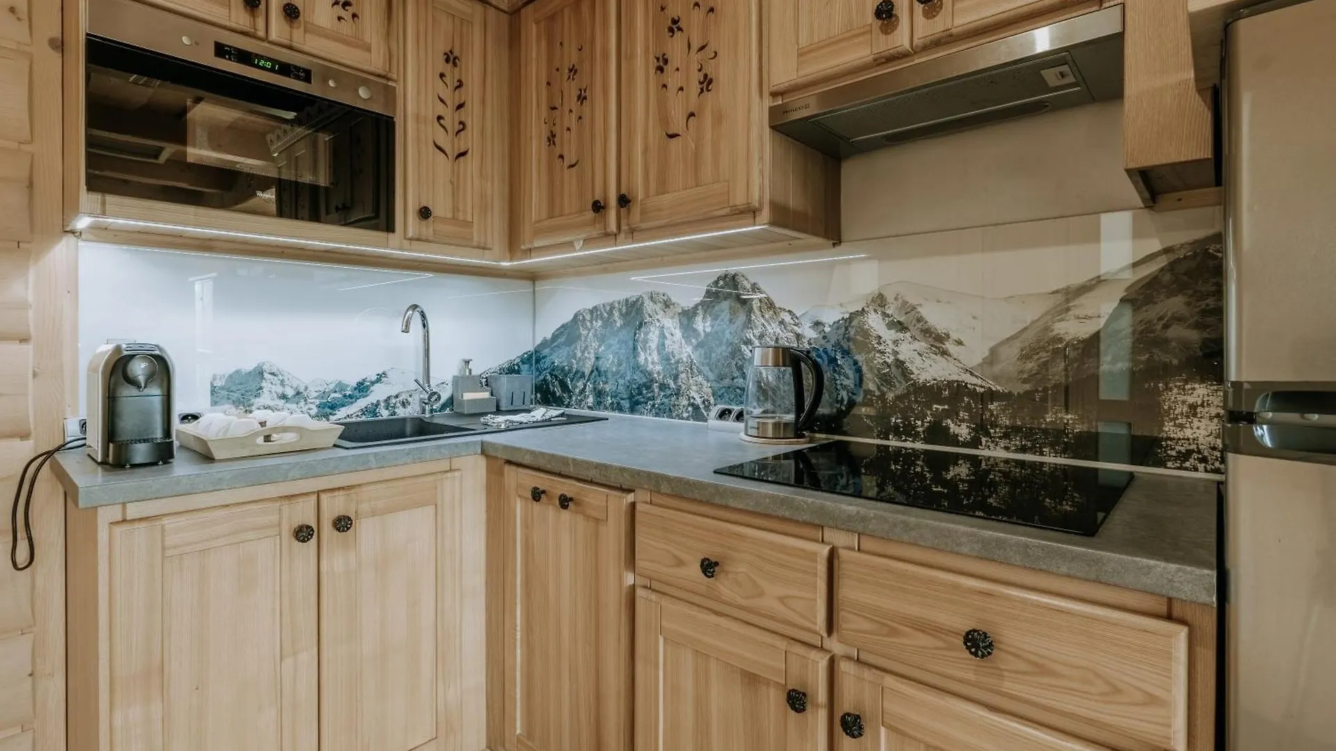 Alpesi faház Zacisze Galicove Villa Zakopane